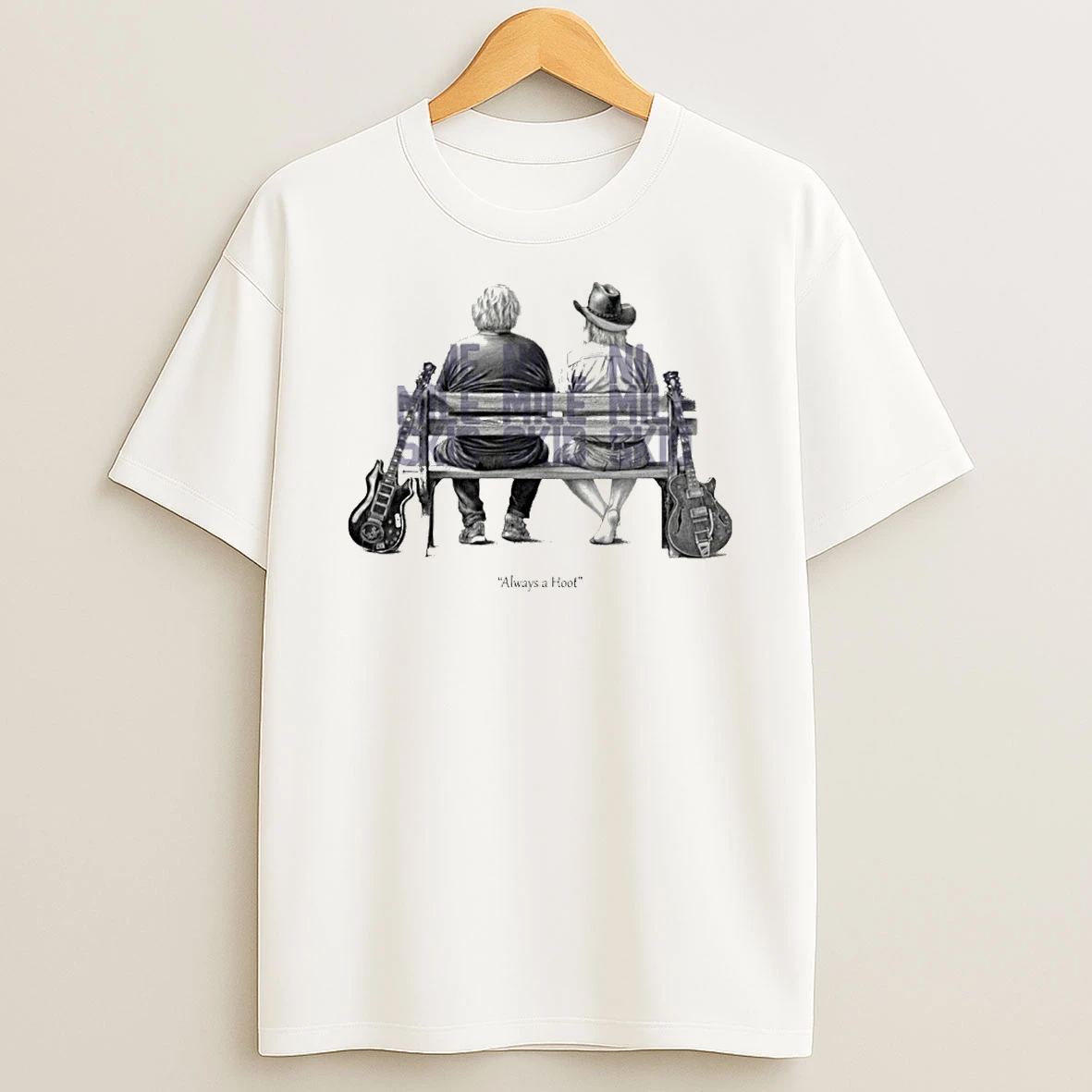 Always A Hoot Jerry Garcia And Bob Weir Of The Grateful Dead Inspired T Shirt