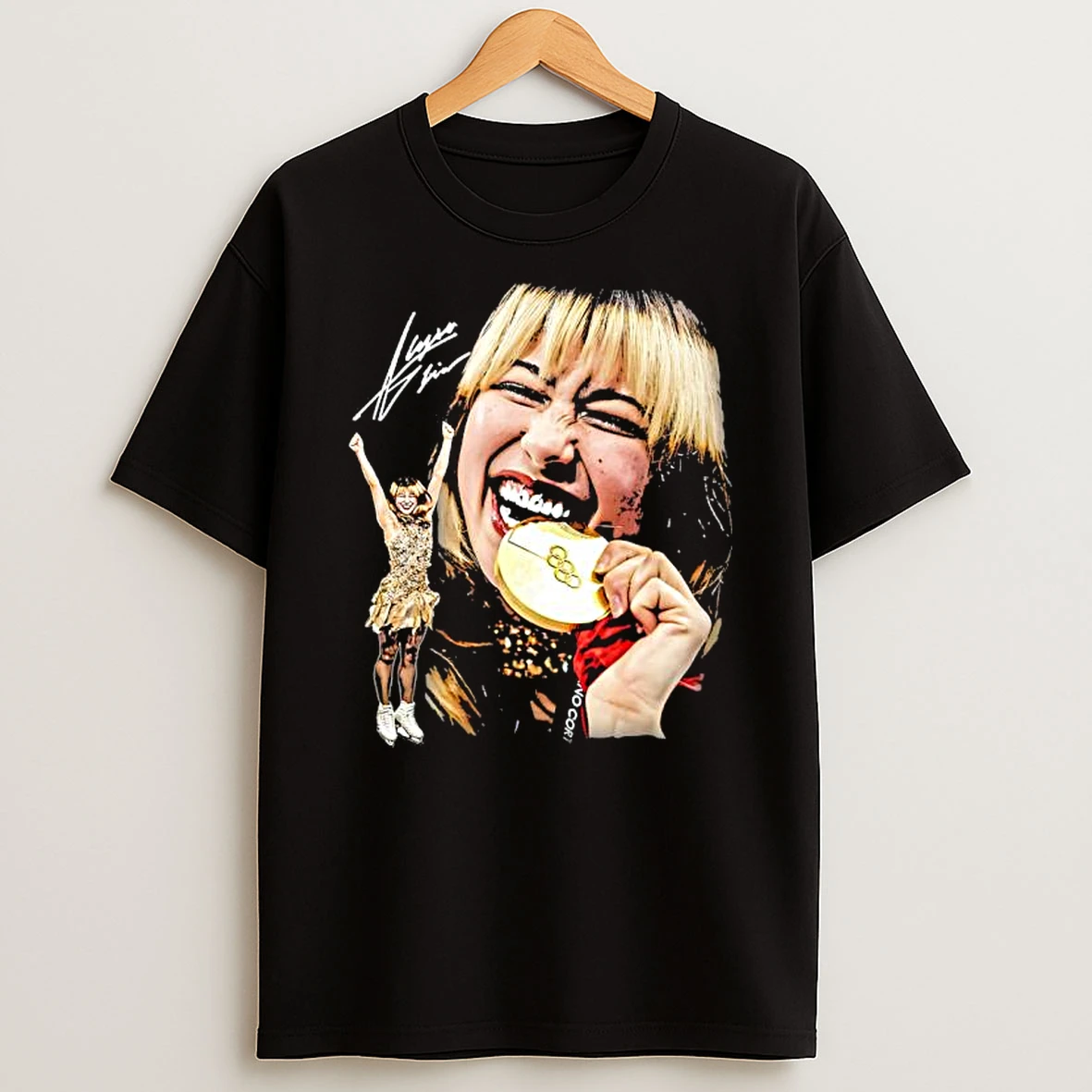 Alysa Liu Gold Signature T Shirt