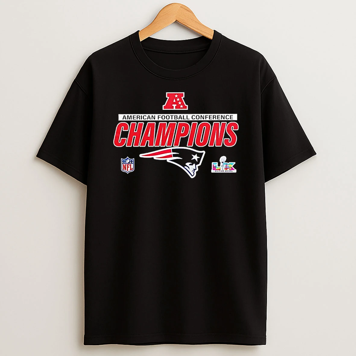 American Football Conference Champions New England Patriots Afc T Shirt