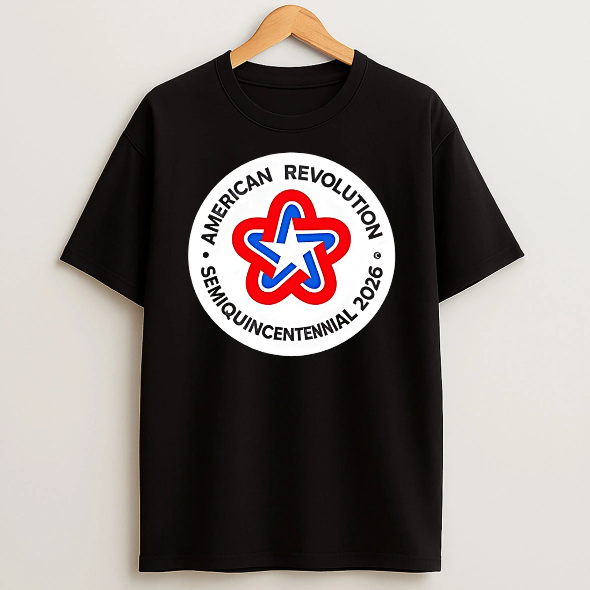 American Revolution Semiquincentennial 2026 Logo T Shirt
