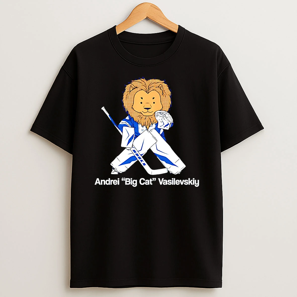 Andrei Vasilevskiytampa Bay Lightning Big Cat Guy Mascot T Shirt