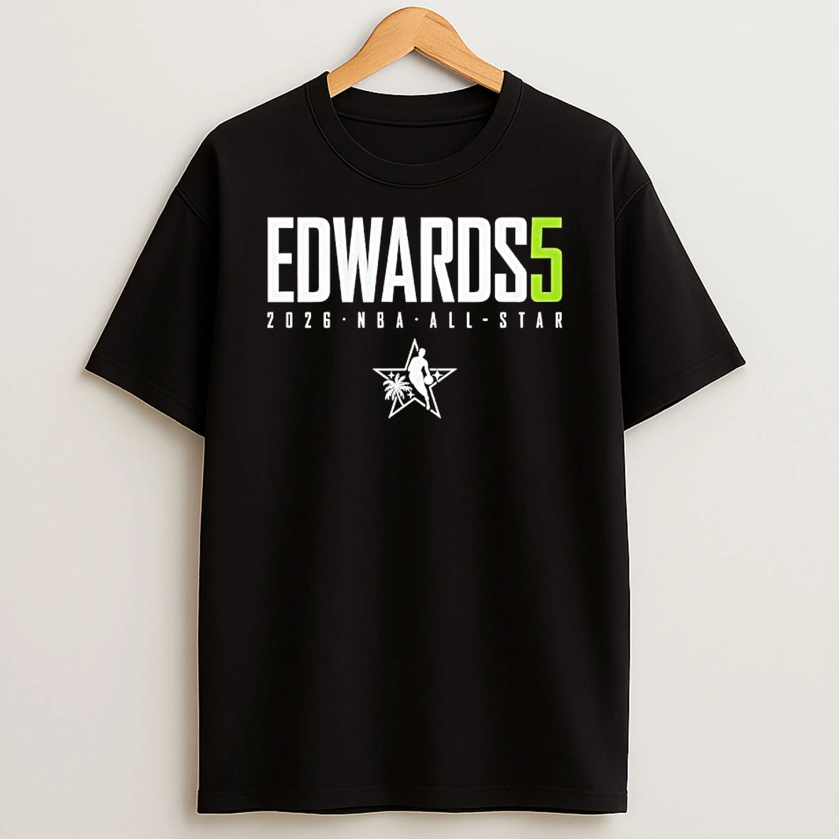Anthony Edwards Minnesota Timberwolves 2026 Nba All Star Elite T Shirt