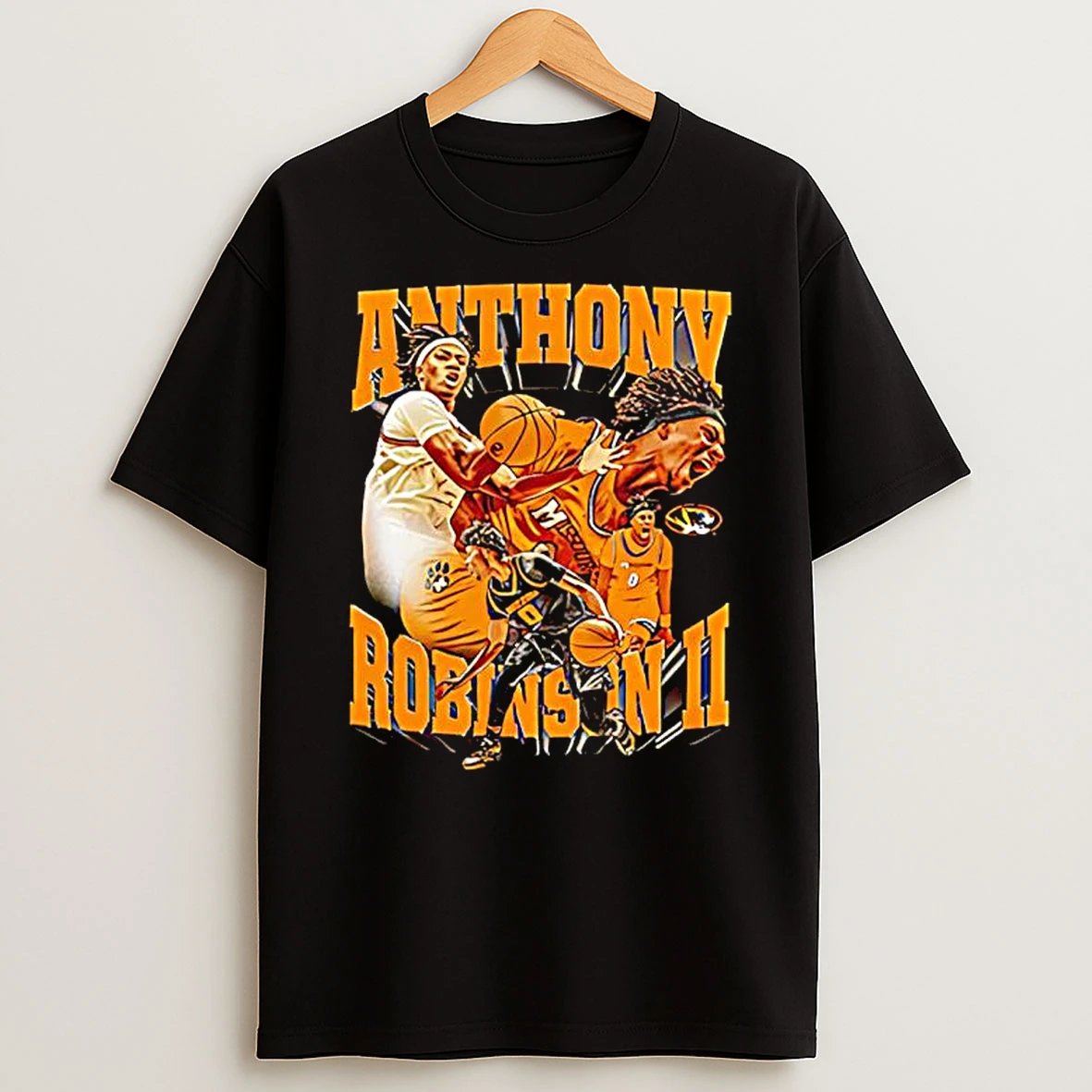 Anthony Robinson Ii Basketball Player Mizzou Tigers T Shirt