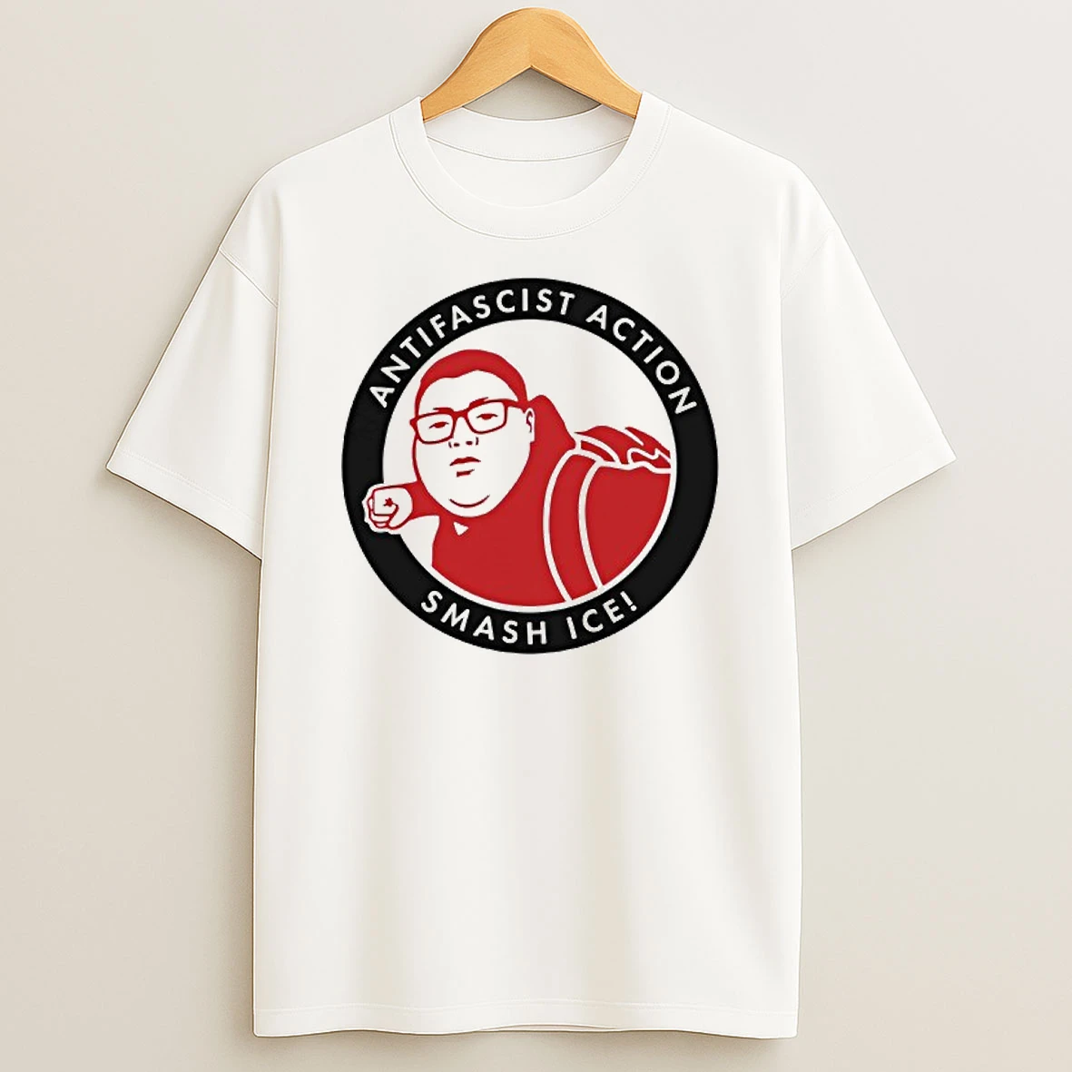 Anti Fascist Action Smash Ice Smash Nazi T Shirt