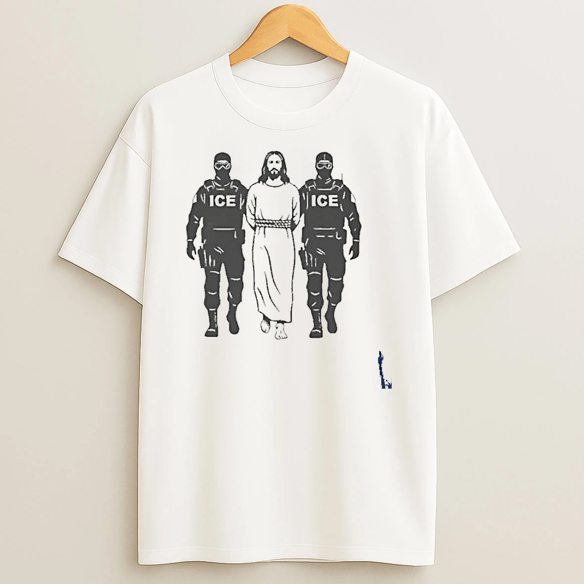 Anti Ice Jesus Arrested T Shirt