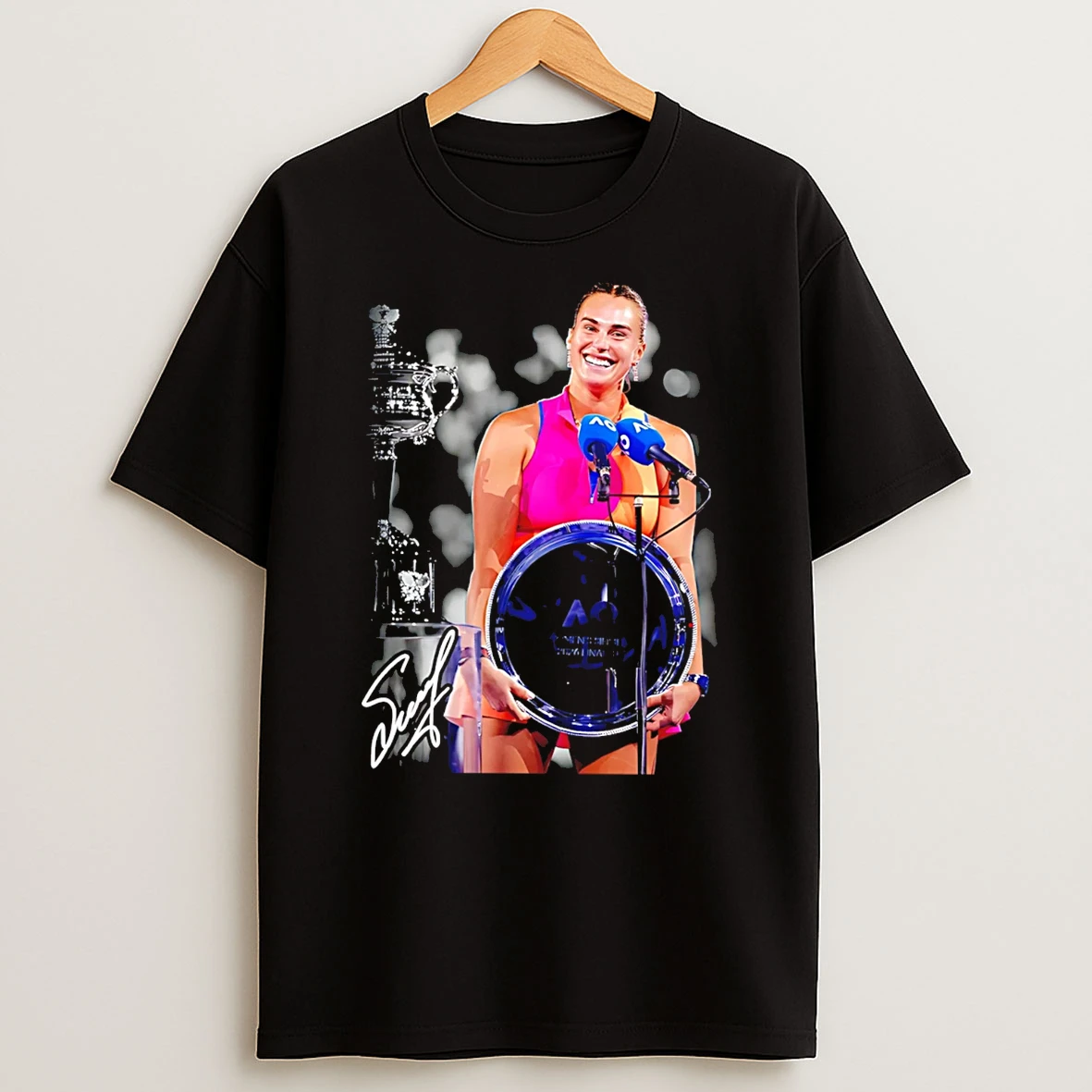 Aryna Sabalenka Australian Open 2026 Champions T Shirt