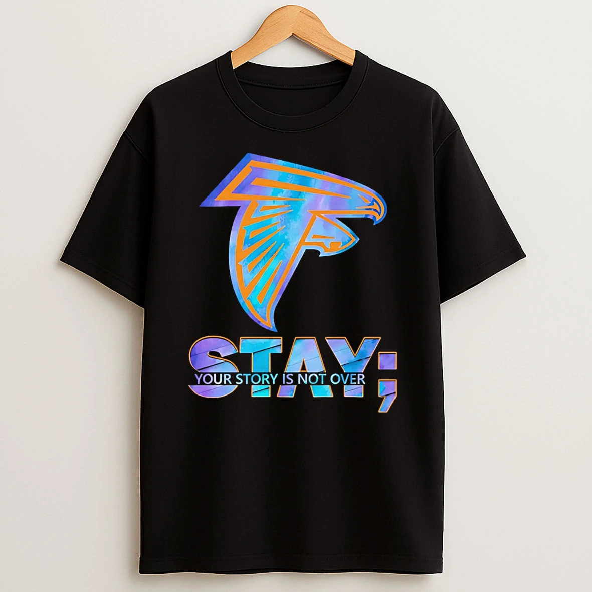 Atlanta Falcons Stay Your Story Is Not Over T Shirt