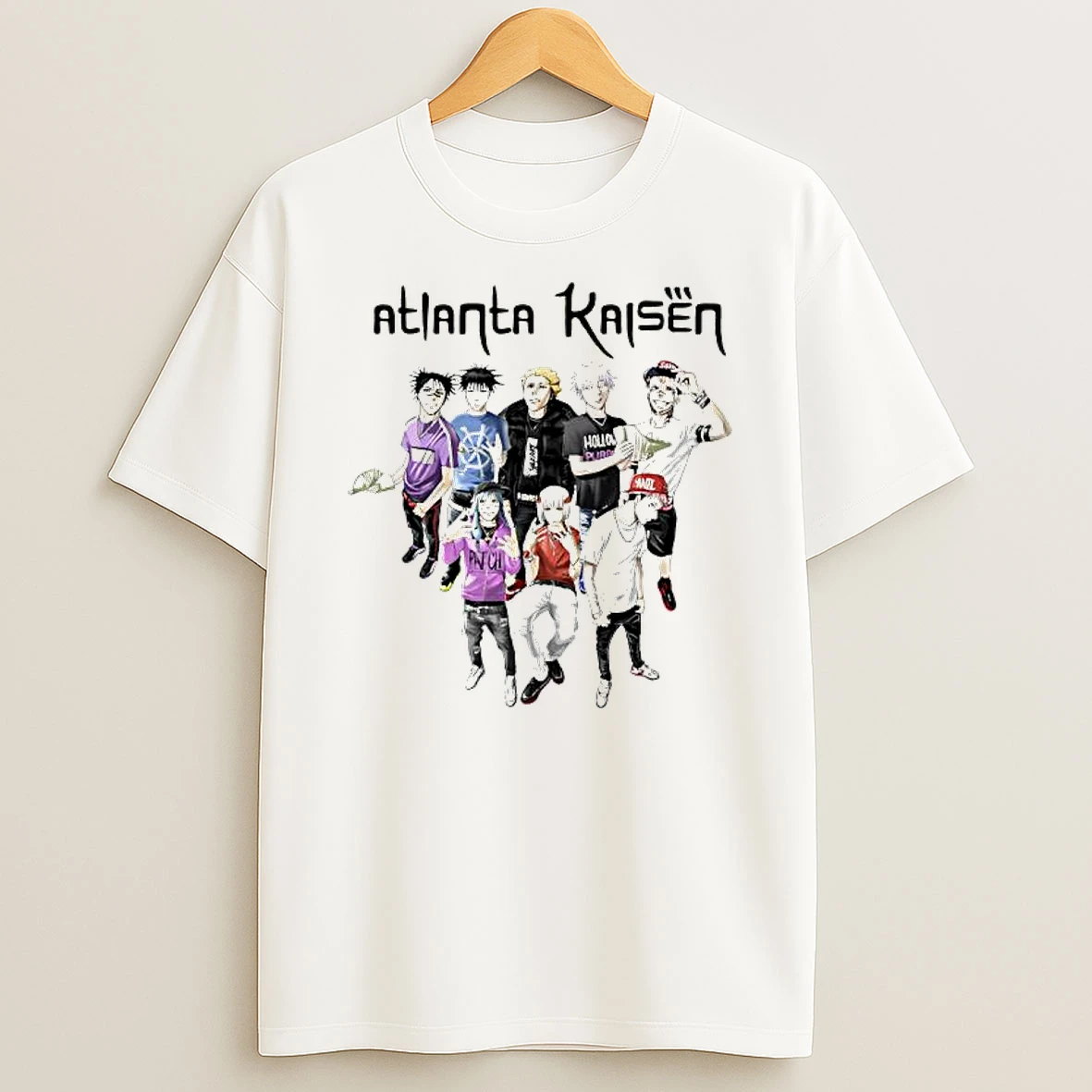Atlanta Kaisen Anime Series Jujutsu Kaisen Graphic T Shirt