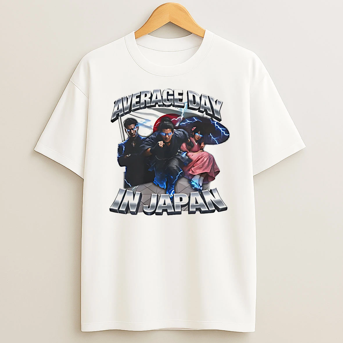 Average Day In Japan Graphic T Shirt