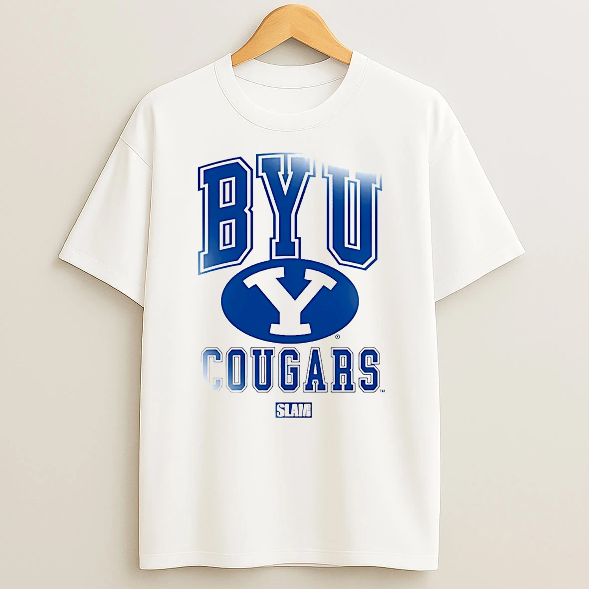 Byu Cougars Byu Campus Heritage Logo T Shirt