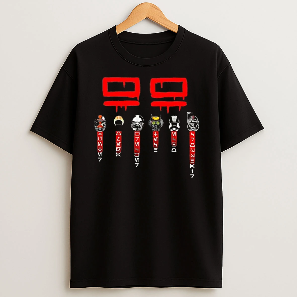 Bad Batch Helmet Lineup T Shirt