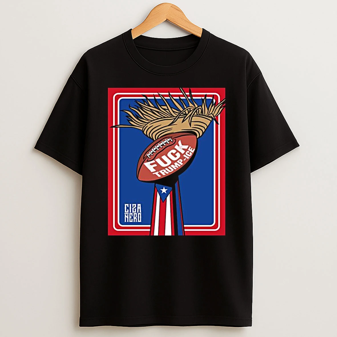 Bad Bunny At The Super Bowl Lx 2026 Raises Flag Resistance Latino Power Fuck Trump Ice T Shirt