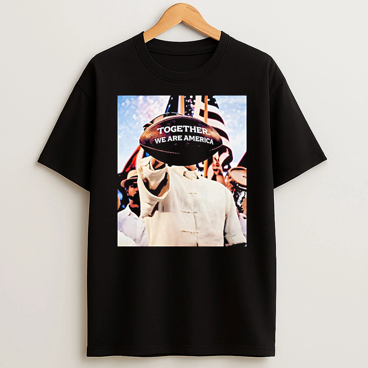 Bad Bunny Super Bowl Lx Together We Are America Photo Vintage T Shirt