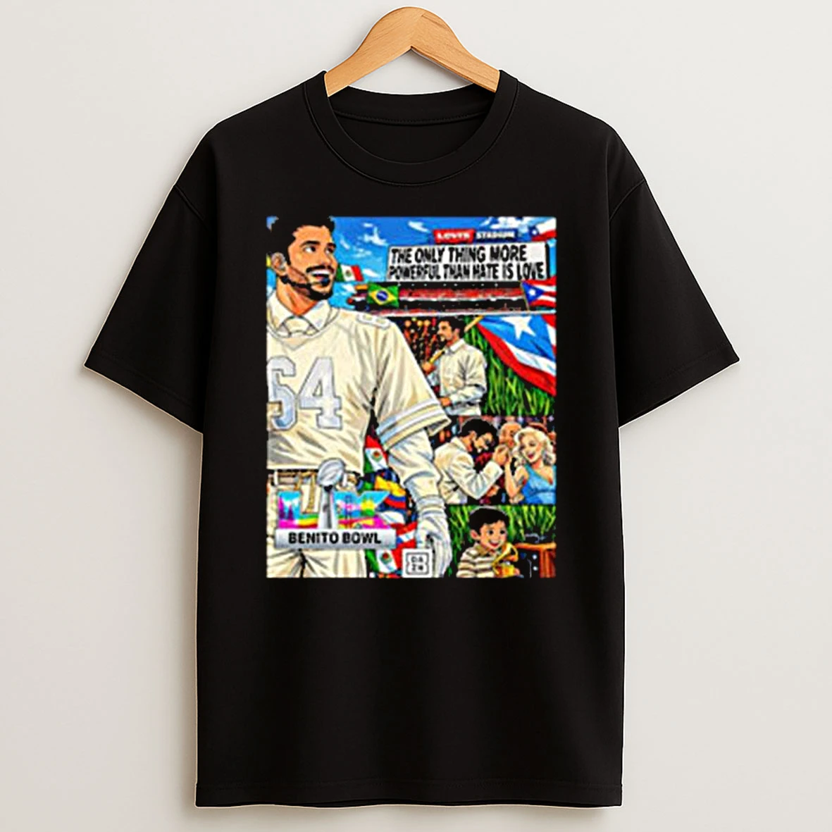 Bad Bunny Super Bowl Lx Will Forever Be The Benito Bowl T Shirt
