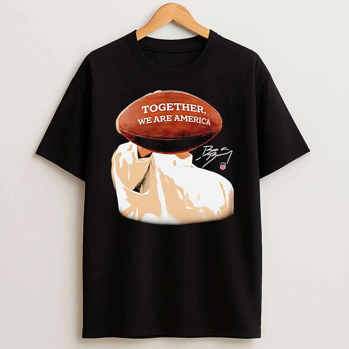 Bad Bunny Super Bowl Together We Are America Signature T Shirt