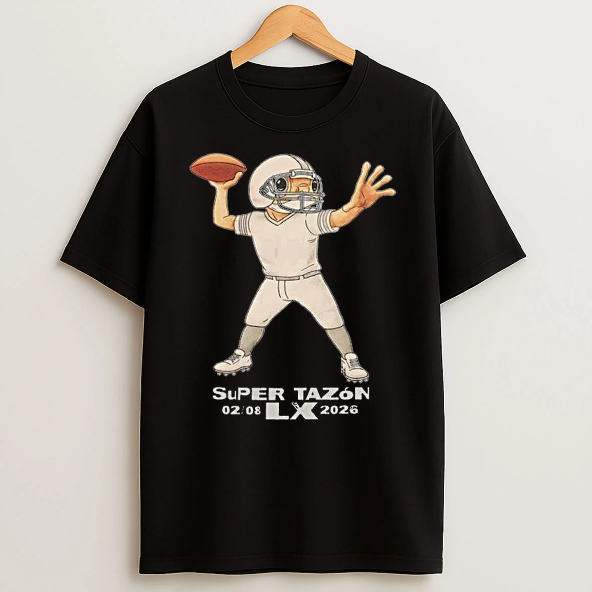 Bad Bunny X Super Tazon Off White Concho T Shirt