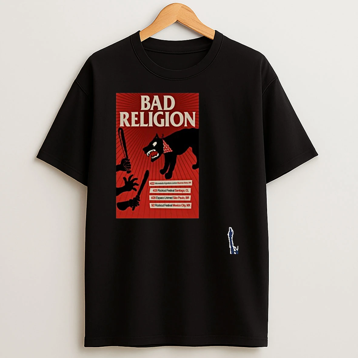 Bad Religion 2026 Tour Us T Shirt