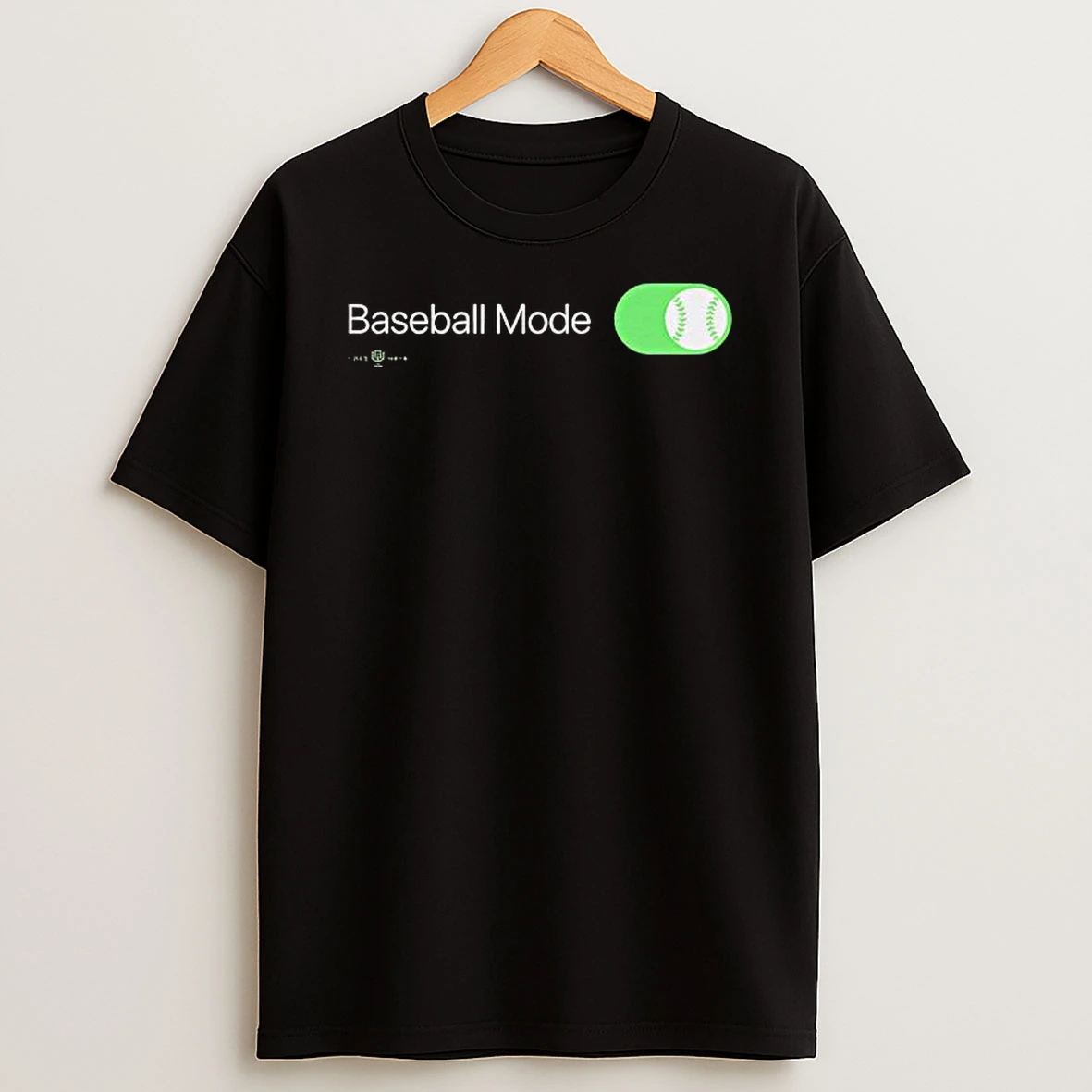 Baseball Mode Put On Graphic T Shirt