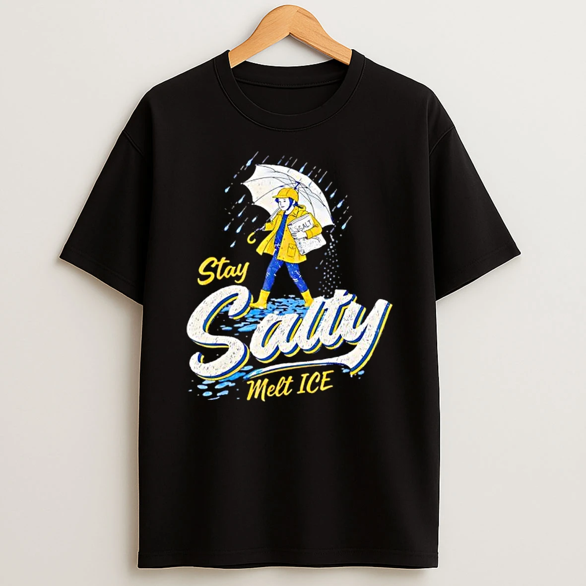 Be Salty Melt Ice Retro T Shirt