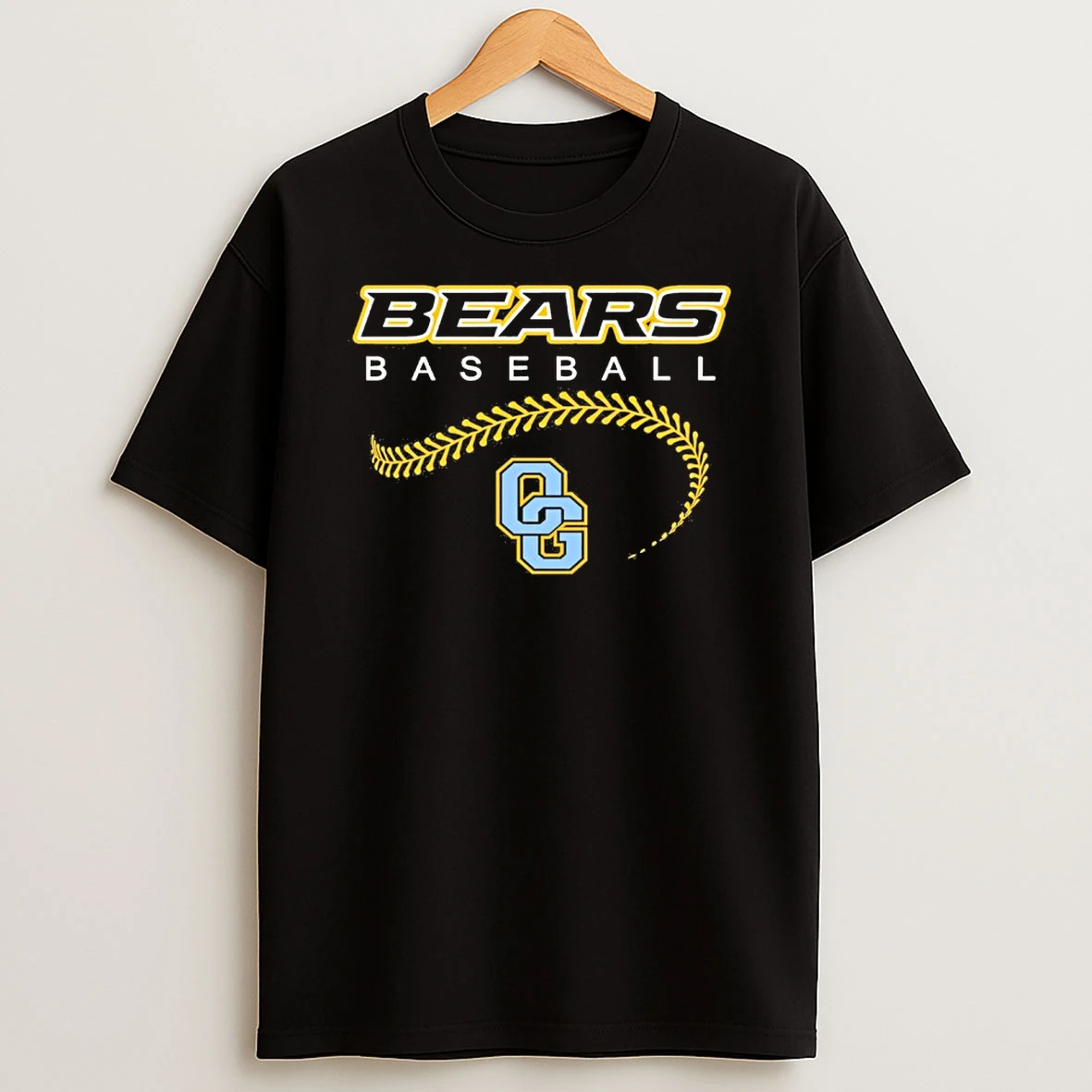 Bears Baseball Logo T Shirt