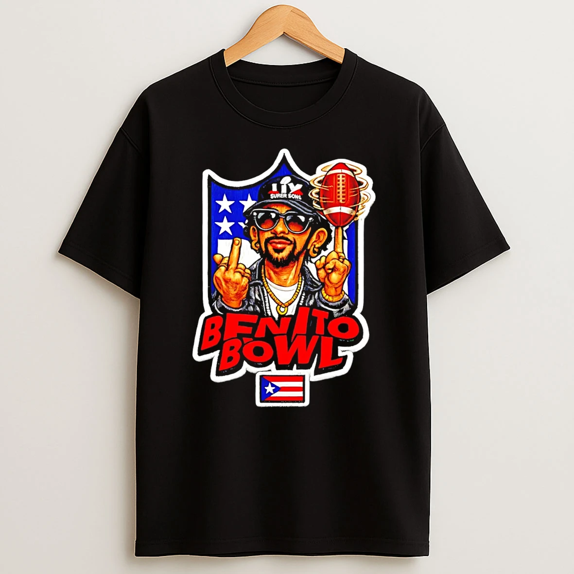 Benito Bowl Bad Bunny Super Bowl 2026 T Shirt