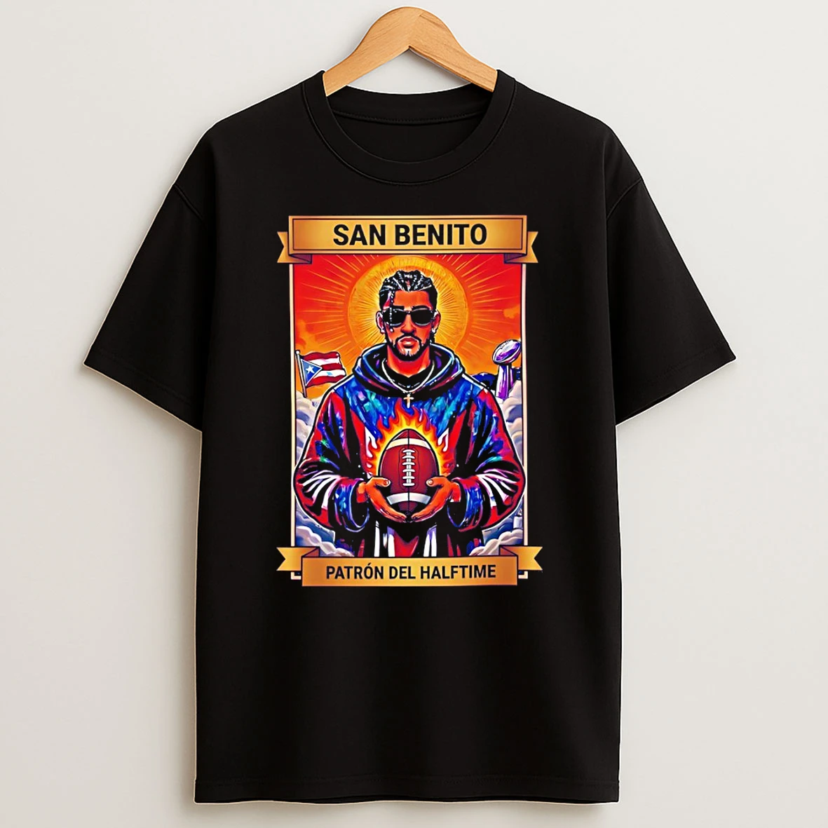 Benito Bowl San Benito Patron Del Halftime T Shirt