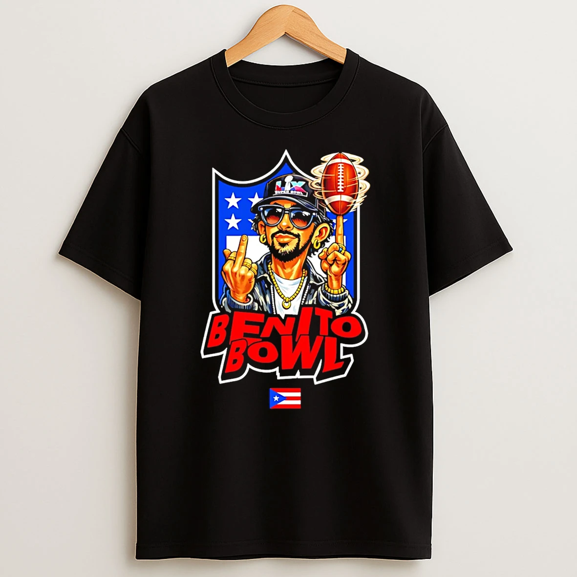 Benito Bowl Super Bowl 2026 Benito Bad Bunny T Shirt