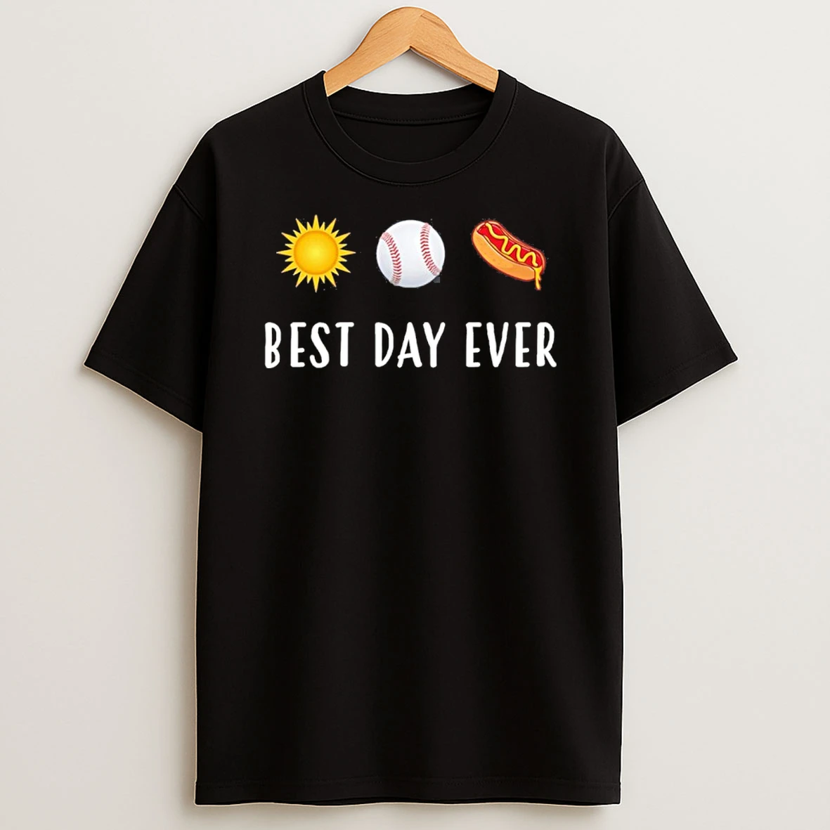 Best Day Ever Ball Sun Hotdog T Shirt