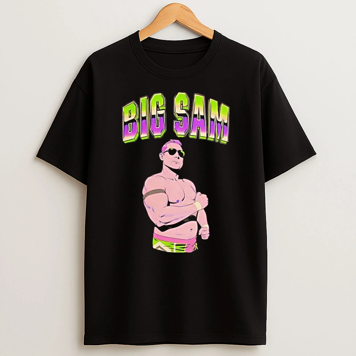 Big Sam Aviators And Attitude Colors T Shirt