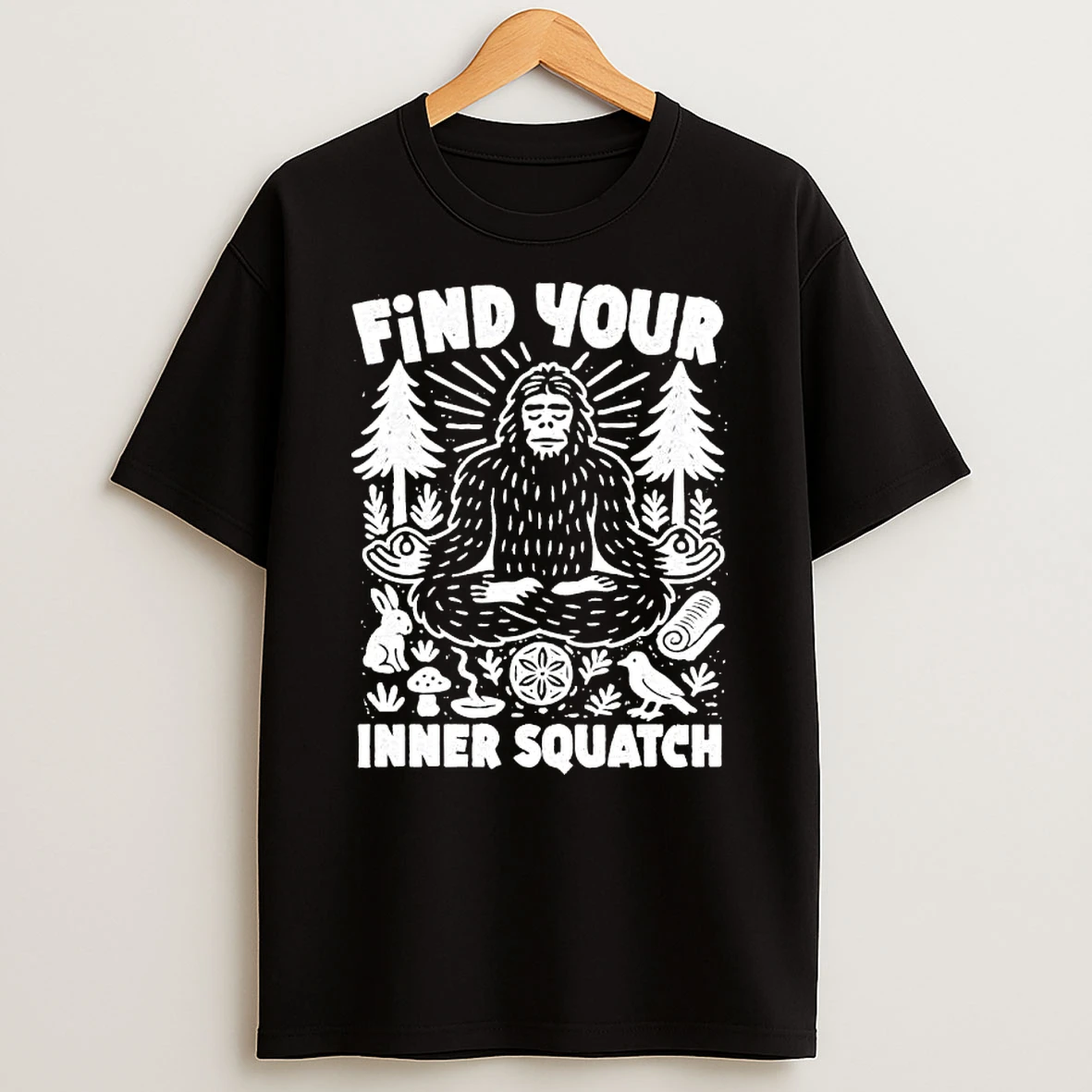 Bigfoot Find Your Inner Squatch T Shirt
