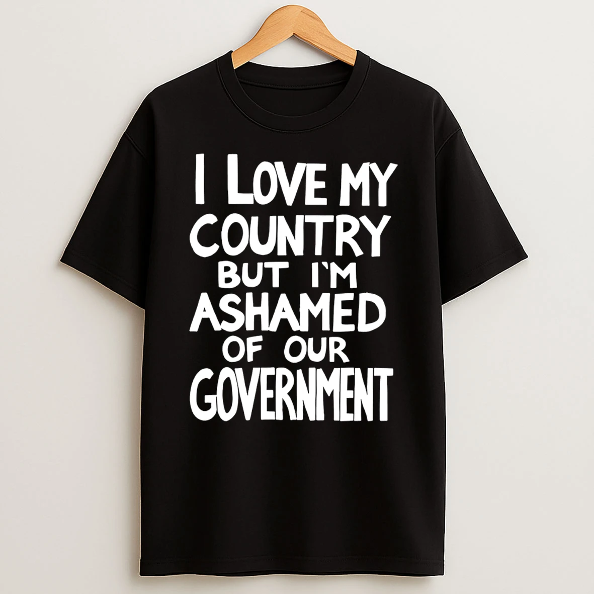 Billie Eilish I Love My Country But Im Ashamed Of Our Government T Shirt