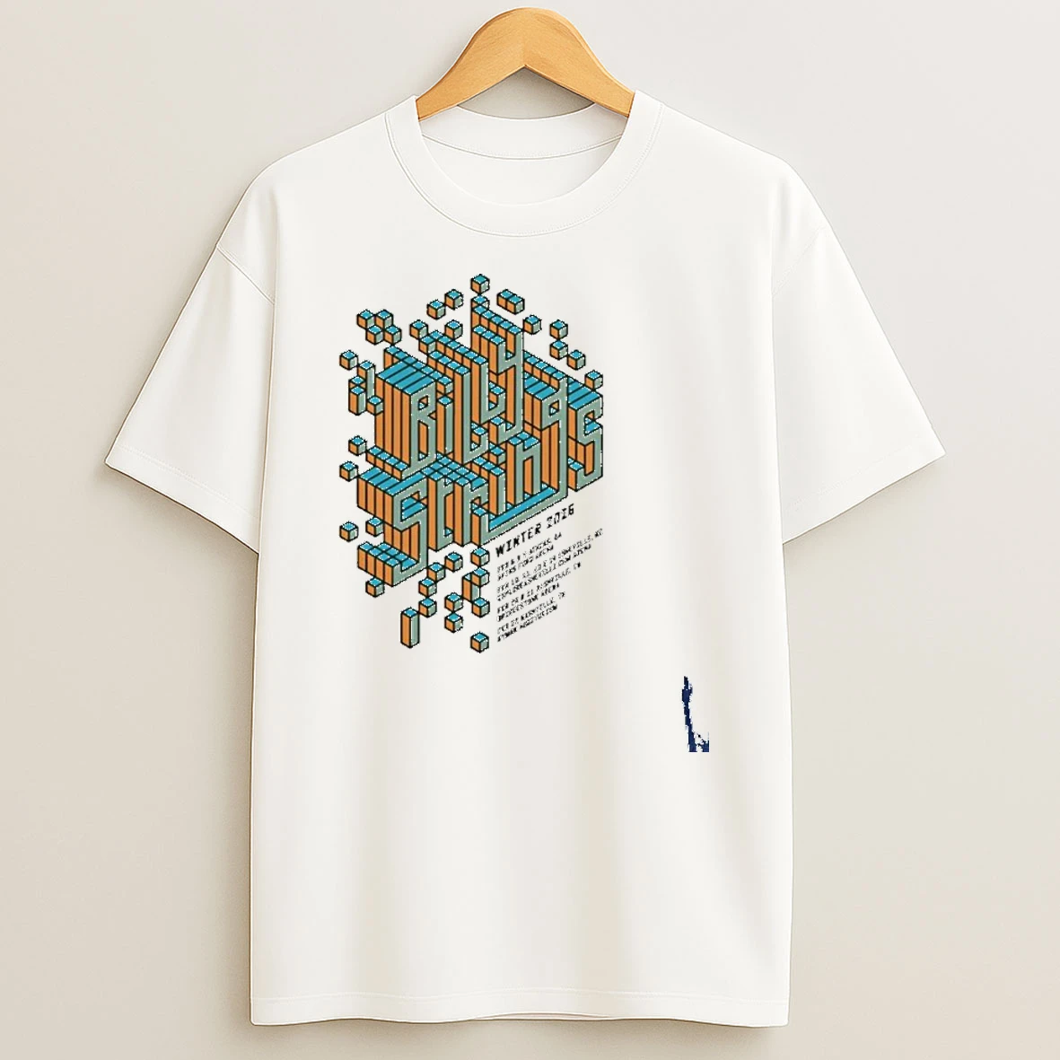 Billy Strings 2026 Winter Tour Cube T Shirt