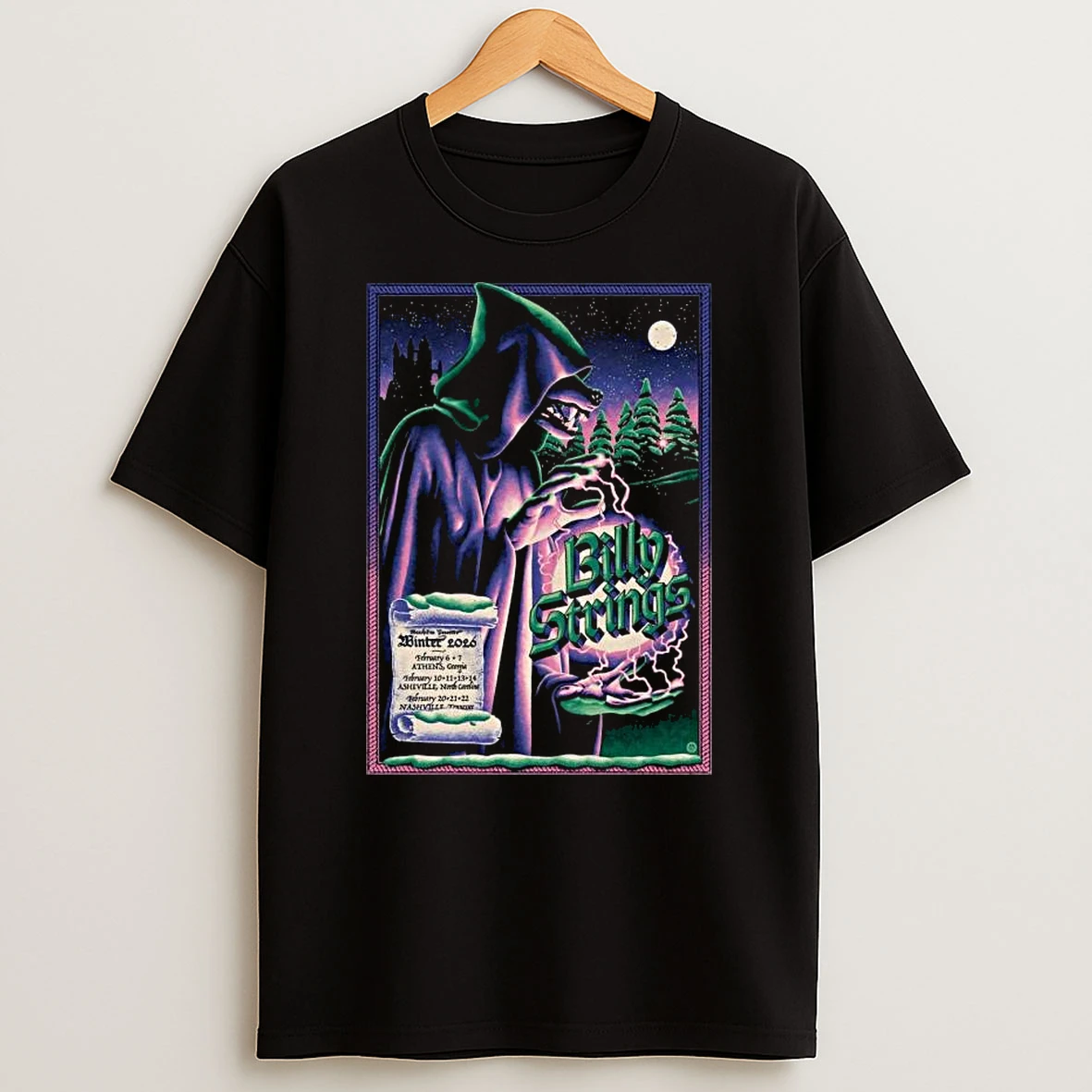 Billy Strings Asheville Feb 10 14 2026 T Shirt