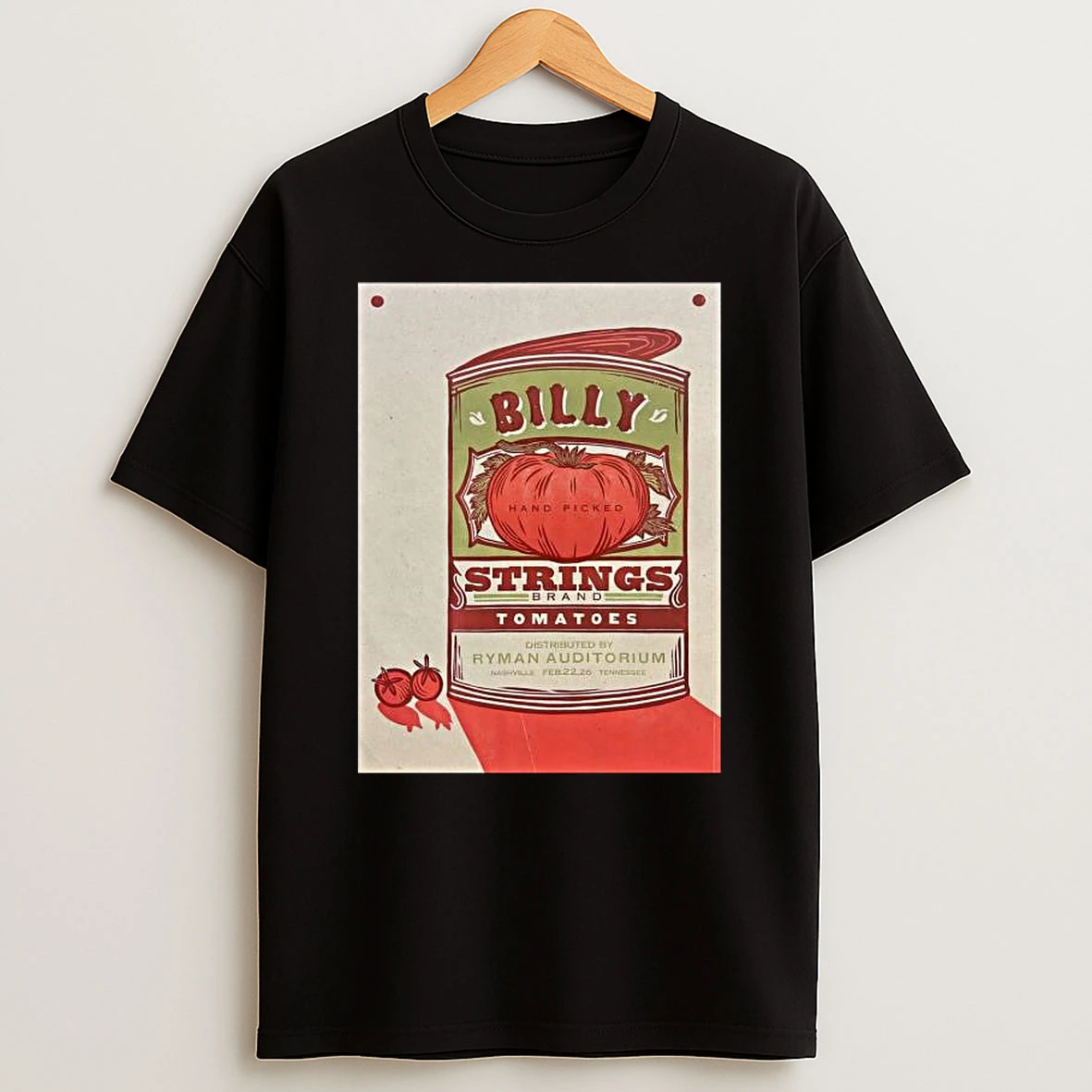 Billy Strings February 22 2026 In Nashville Tn T Shirt