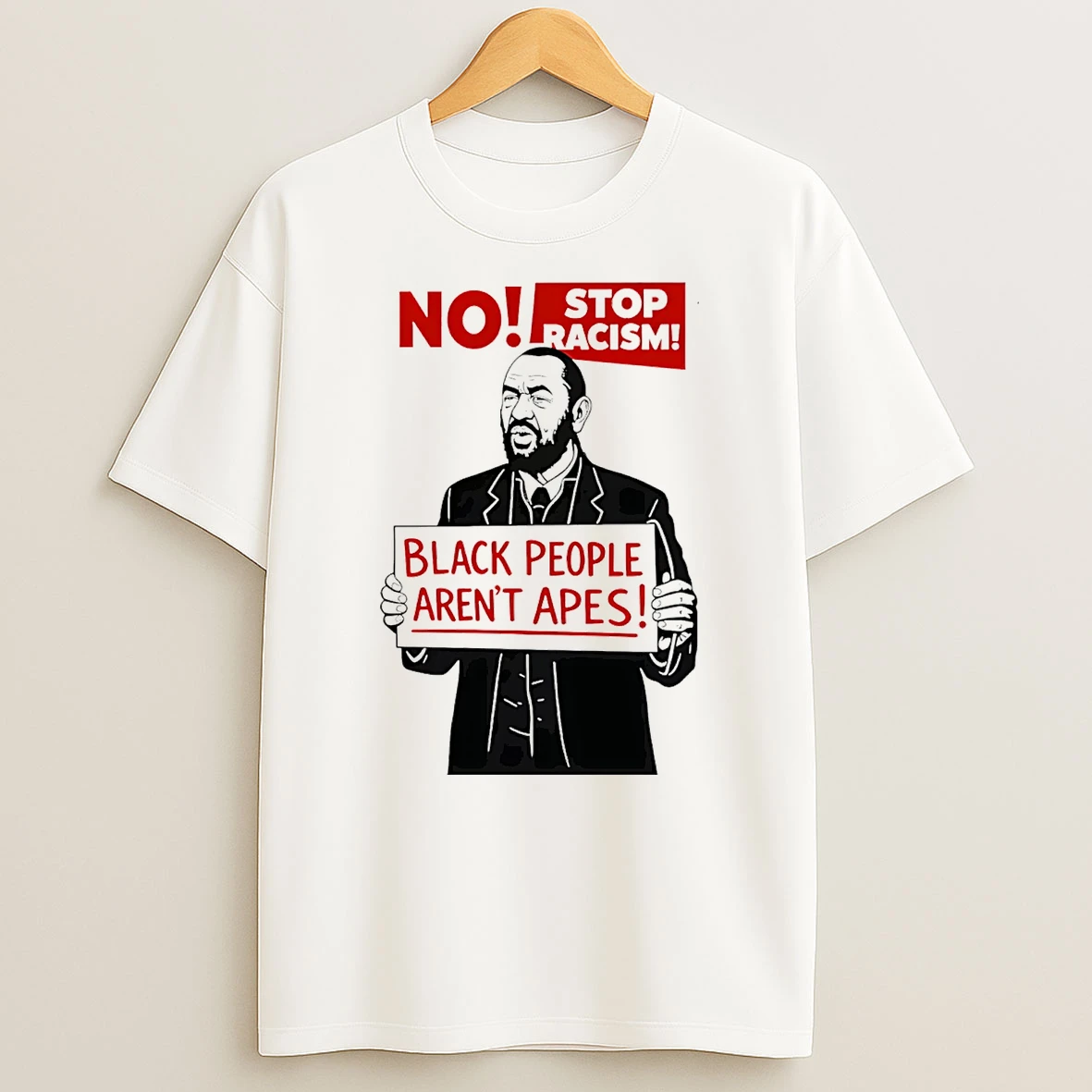 Black People Arent Apes No Stop Racism Al Green T Shirt