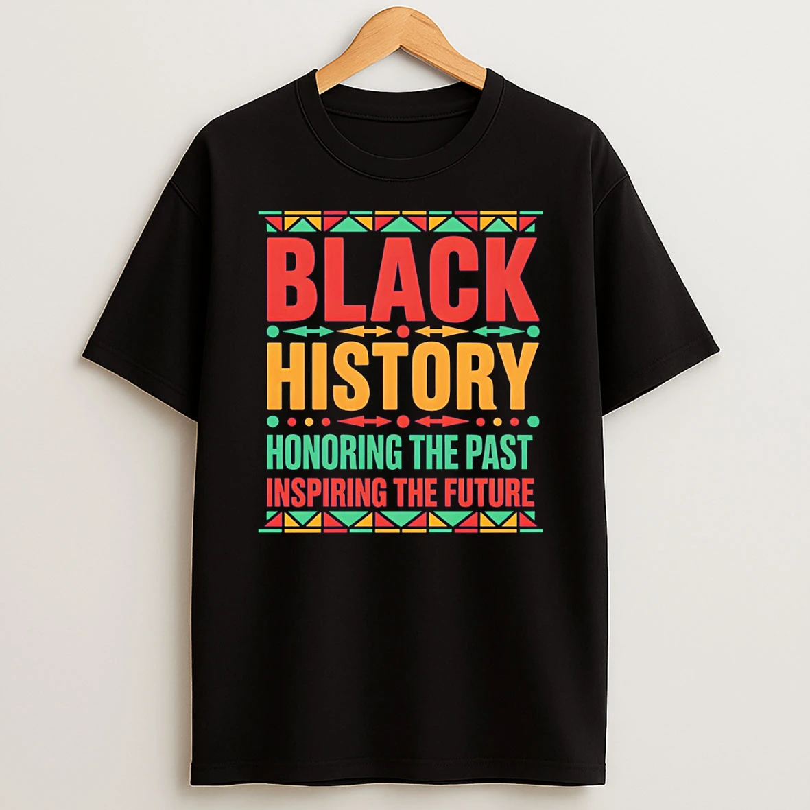 Black History Honoring The Past Inspiring The Future T Shirt
