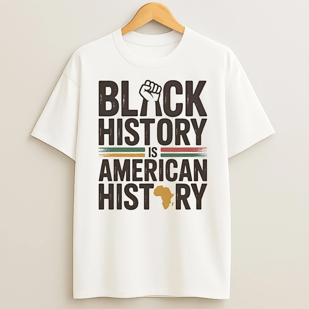 Black History Is American History T Shirt