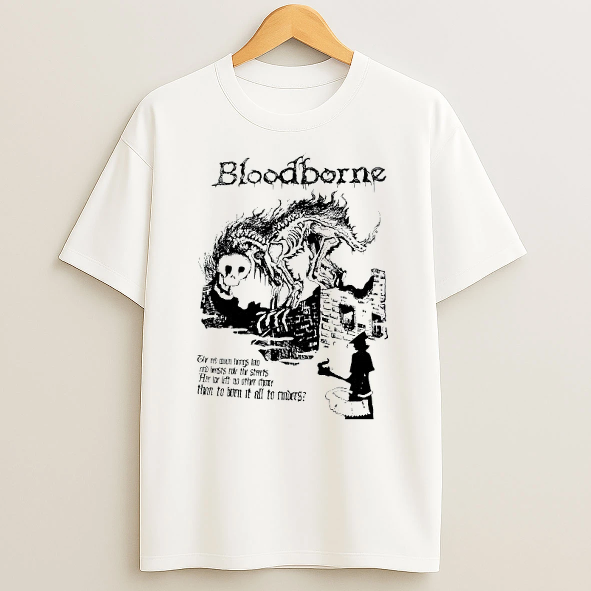 Bloodborne The Moon T Shirt