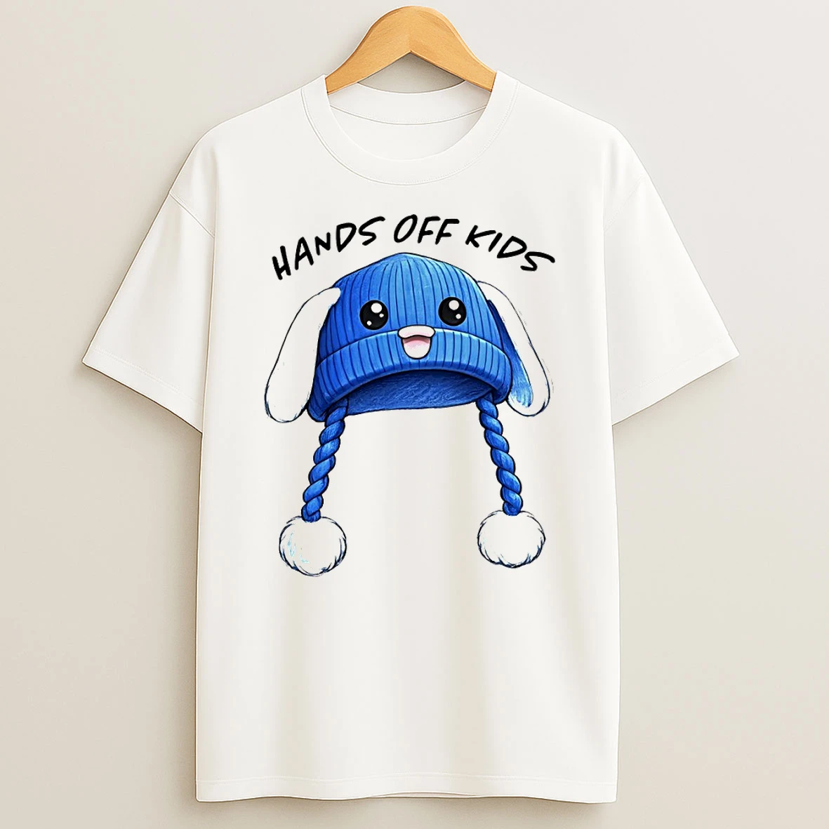 Blue Bunny Hands Off Kids Abolish Ice Anti Ice T Shirt