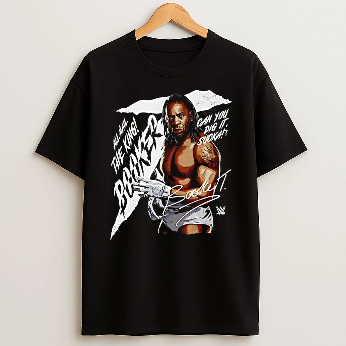 Booker T All Hail The King Can You Dig It Signature T Shirt