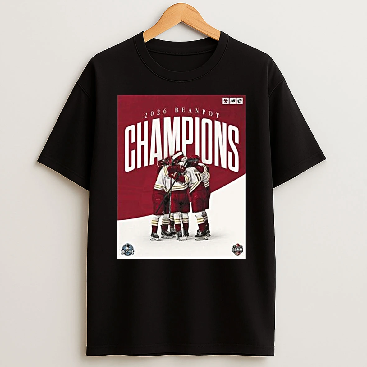 Boston College Eagles Mens Hockey 2026 Beanpot Champions T Shirt