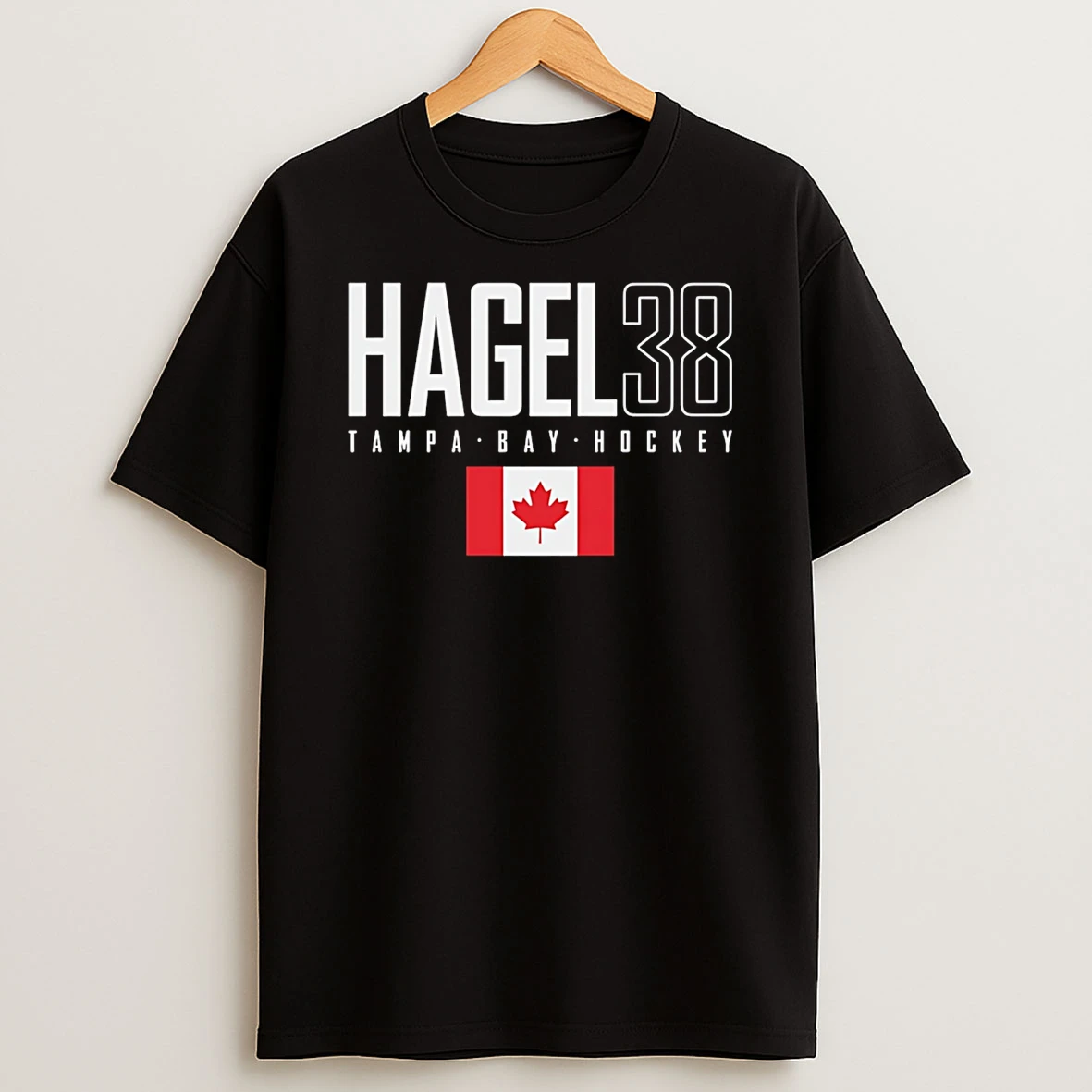 Brandon Hagel Tampa Bay Canada Elite Number And Name T Shirt