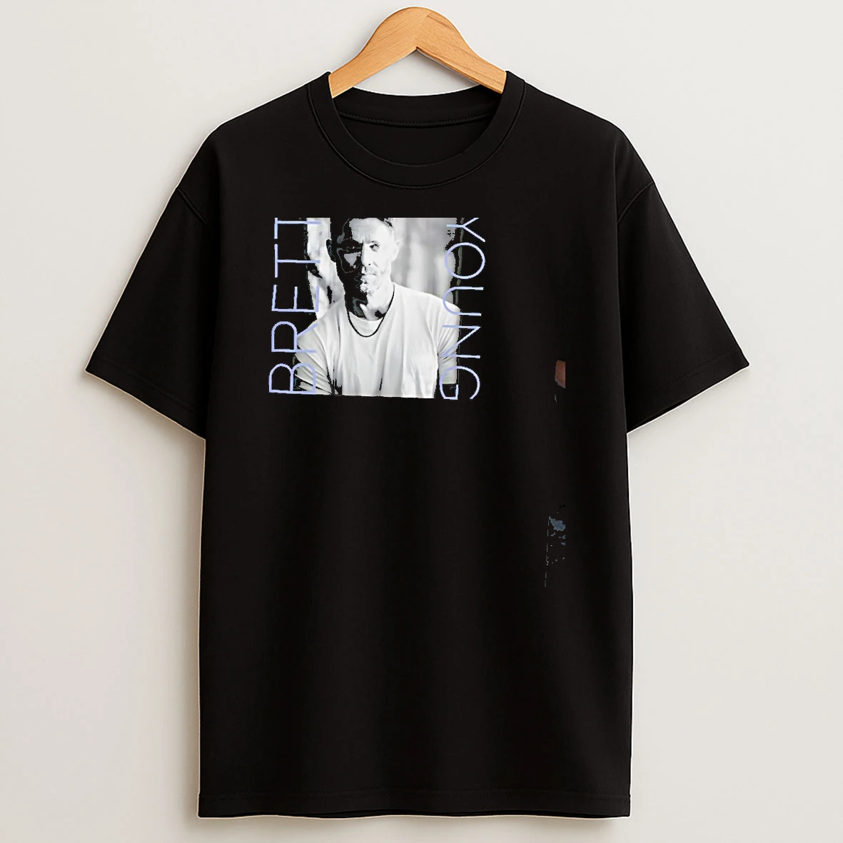 Brett Young Brett Young 2026 Face Portrait T Shirt