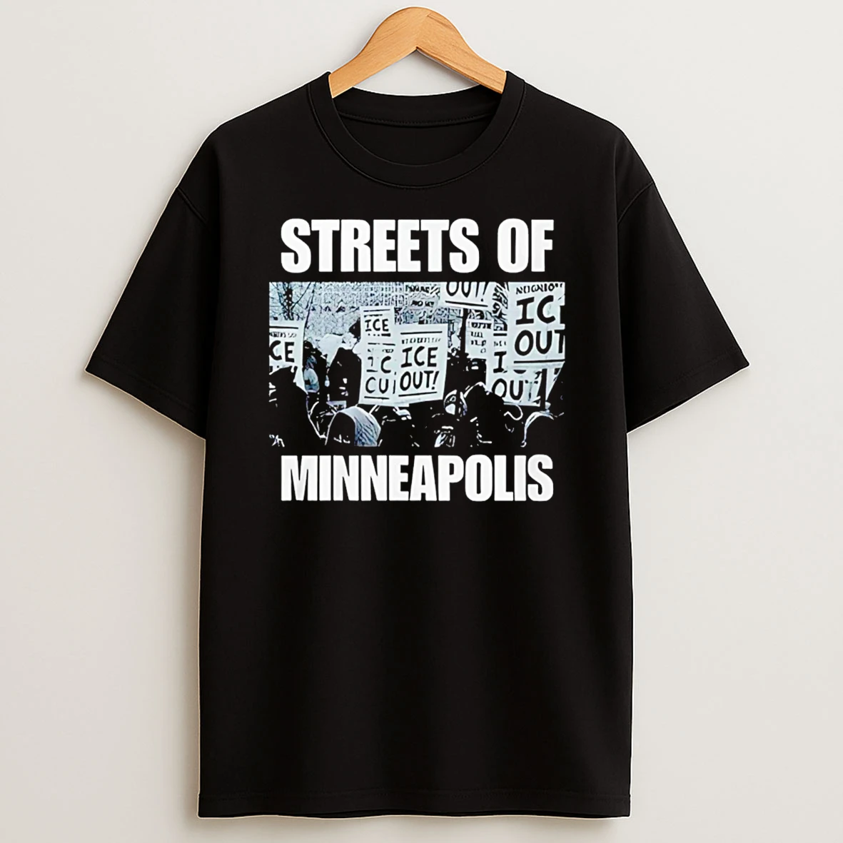 Bruce Springsteen Streets Of Minneapolis Ice Out T Shirt