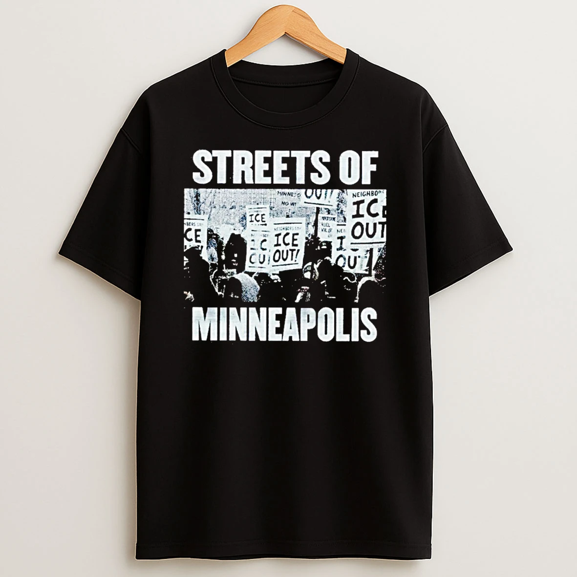Bruce Streets Of Minneapolis Right Now T Shirt