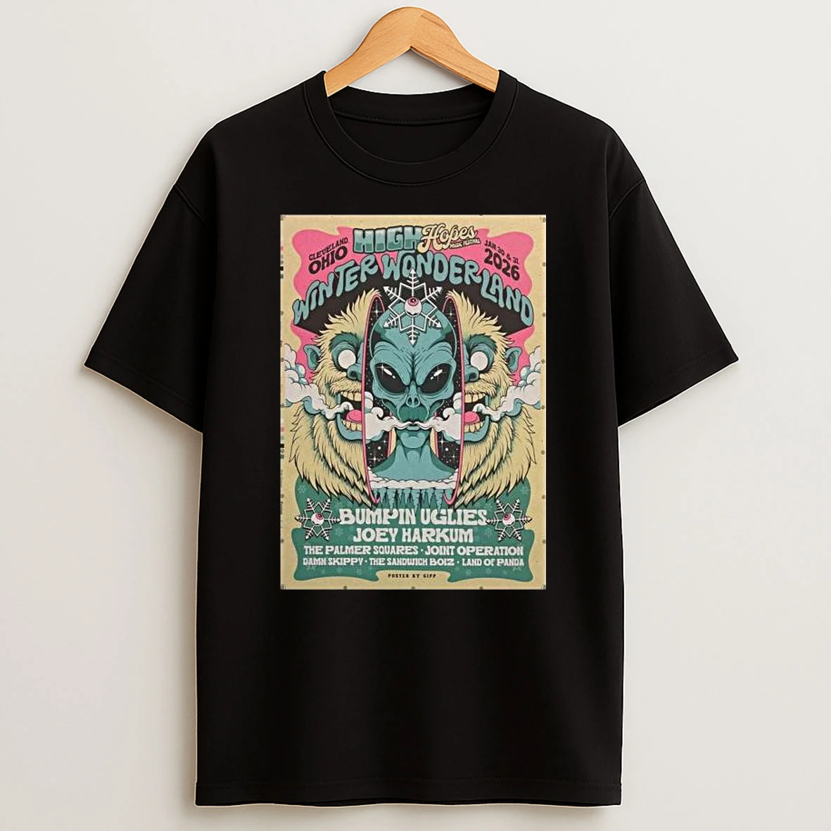Bumpin Uglies Jan 30 31 2026 Cleveland Oh T Shirt