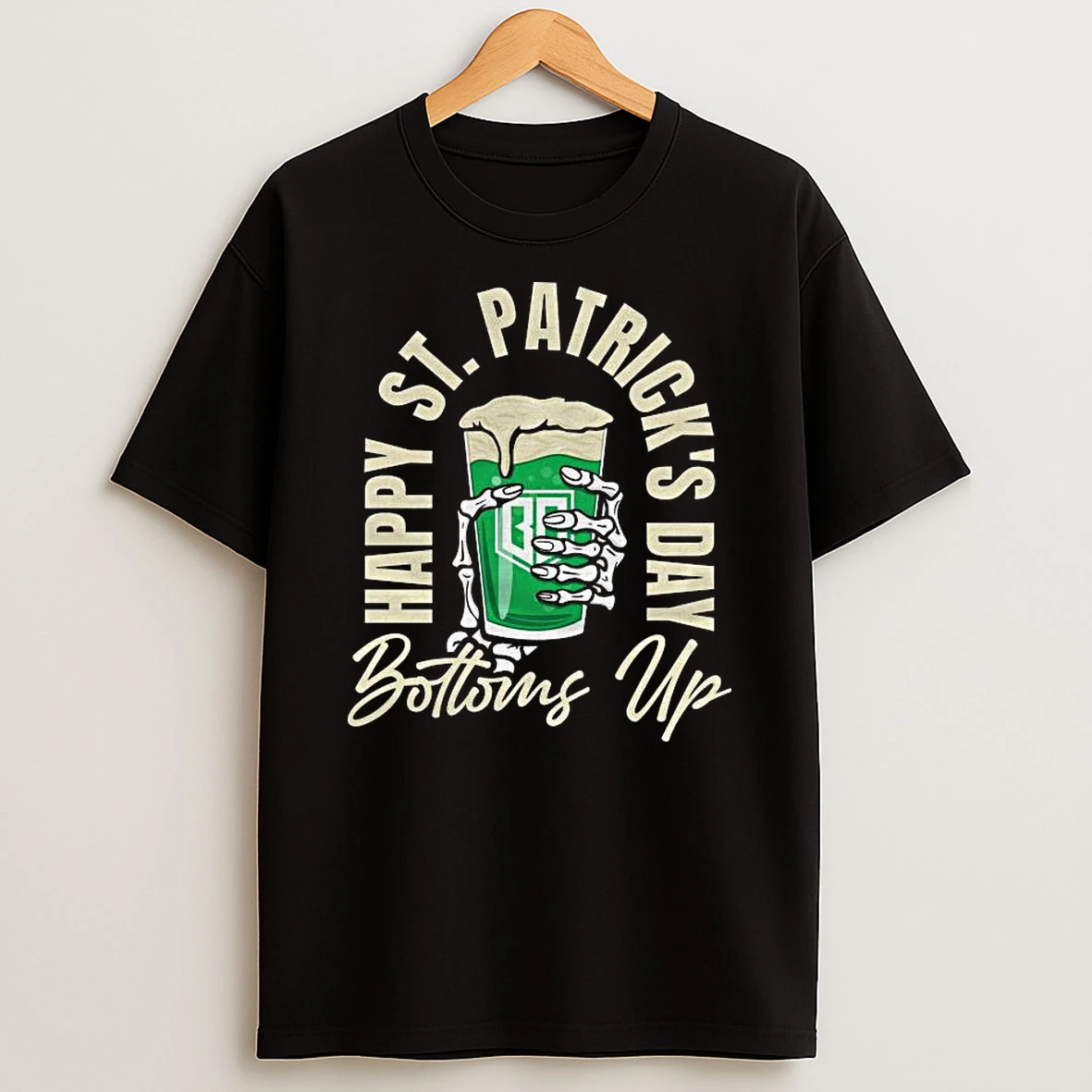 Bunker Branding Co Bottoms Up T Shirt