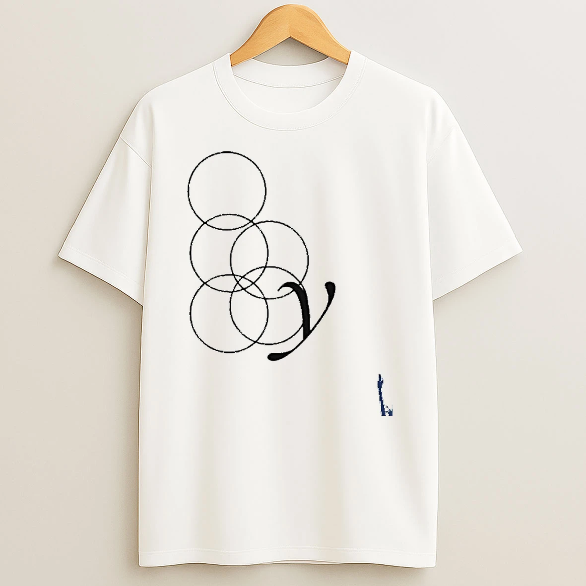 By Storm White Logo T Shirt