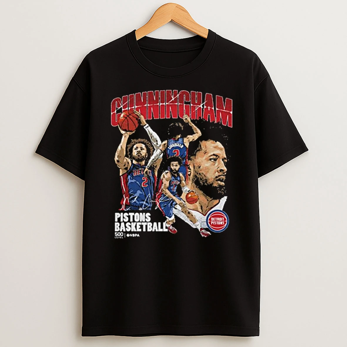 Cade Cunningham Detroit Pistons Collage T Shirt