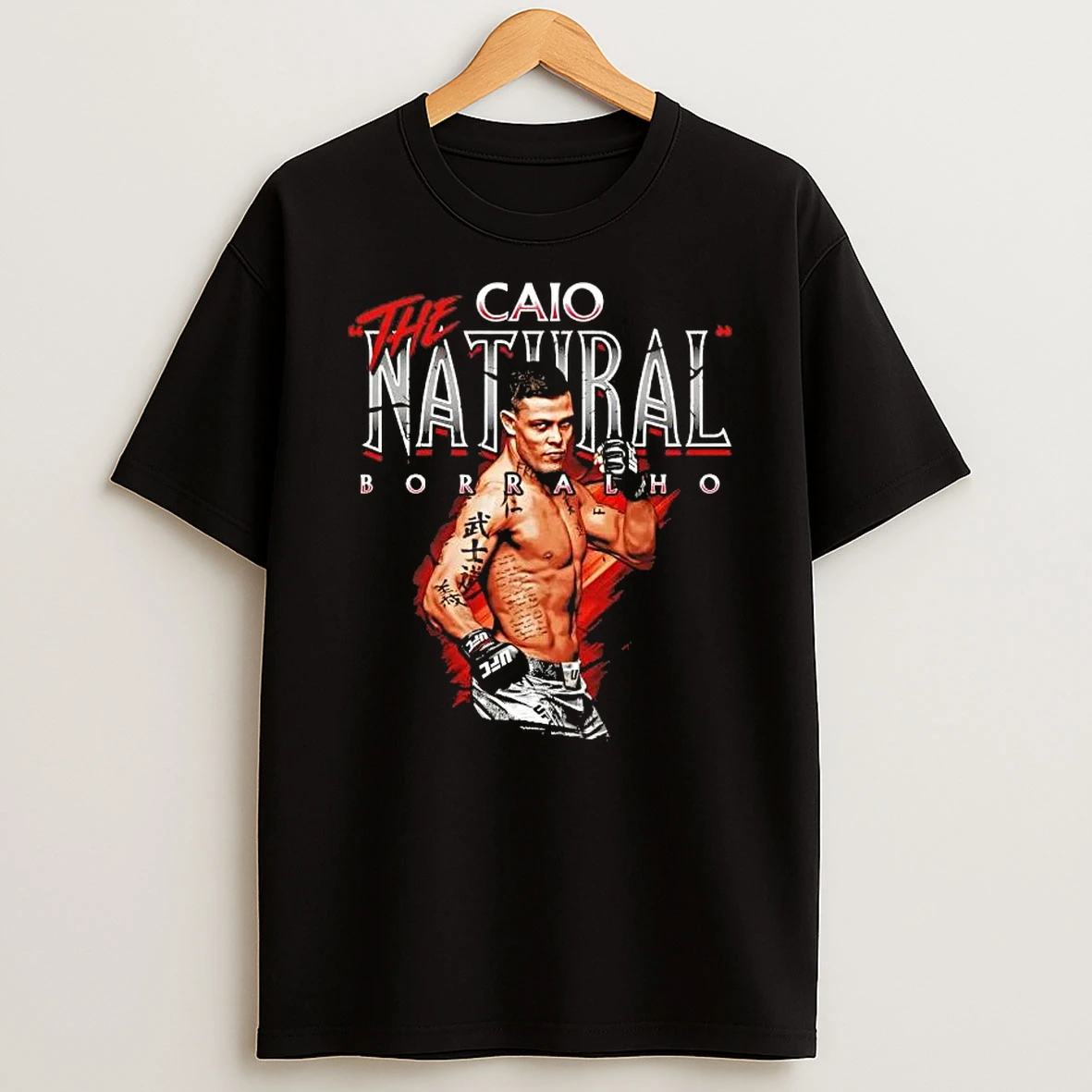 Caio Borralho The Natural Pose Graphic T Shirt